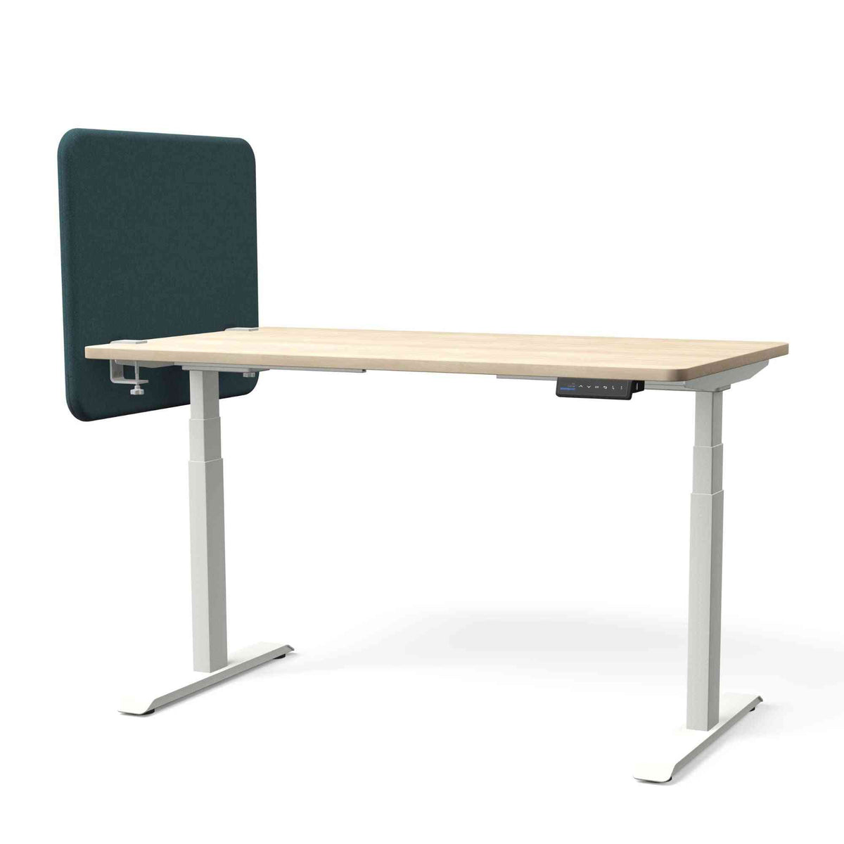 Galda starpsiena TYSTIQ MINI – 65 x 65 / Teal Green / Balta