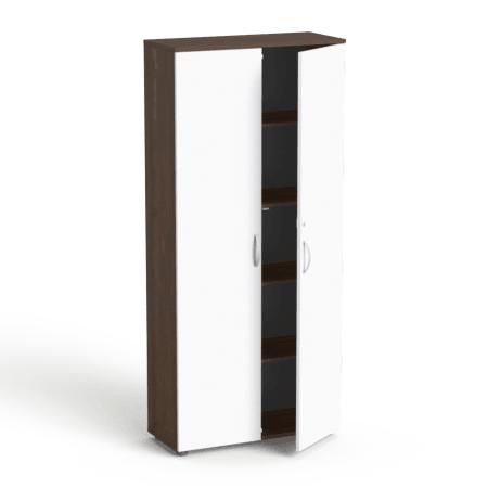 Garderobes skapis Flexx, ar 5 plauktiem, 1800 x 800 x 355 mm - Ergostock.lv