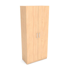 Garderobes skapis PRO LINE, apģērbu stanga+ plaukts, 1845x800x420 mm, pamatnes rāmis, konfigurējams - Ergostock.lv