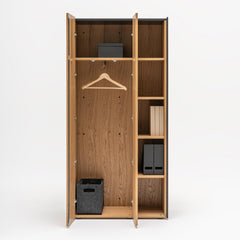 Garderobes skapis VIGA, mdd; konfigurējams - Ergostock.lv