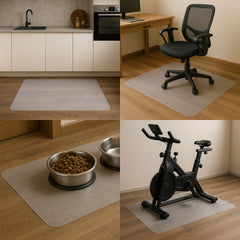 Grīdas segums FLEXX, 120x90 cm, pienbalts