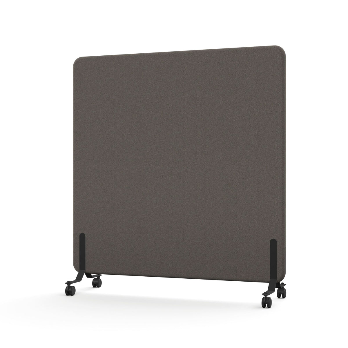 Grīdas starpsiena TYSTIQ MOVE – 136 cm / 136 cm / Granite Grey