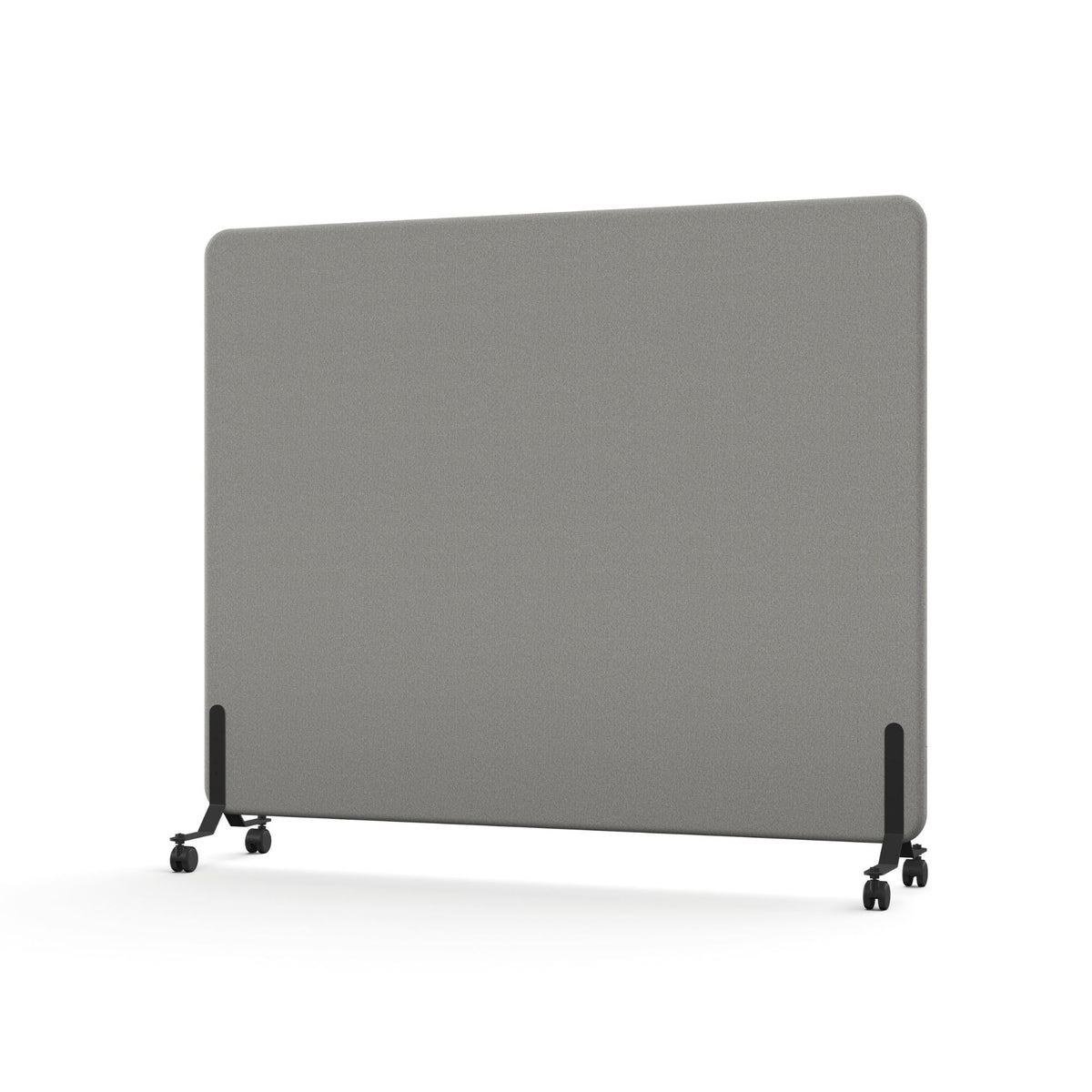 Grīdas starpsiena TYSTIQ MOVE – 136 cm / 170 cm / Light Grey