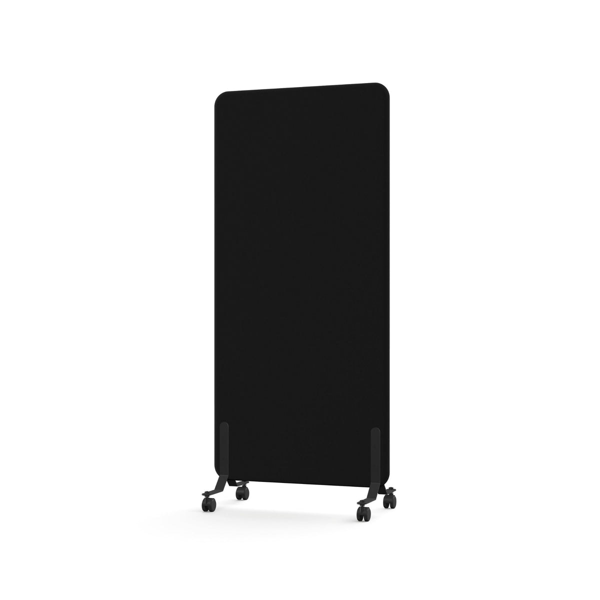 Grīdas starpsiena TYSTIQ MOVE – 170 cm / 80 cm / Graphite Black