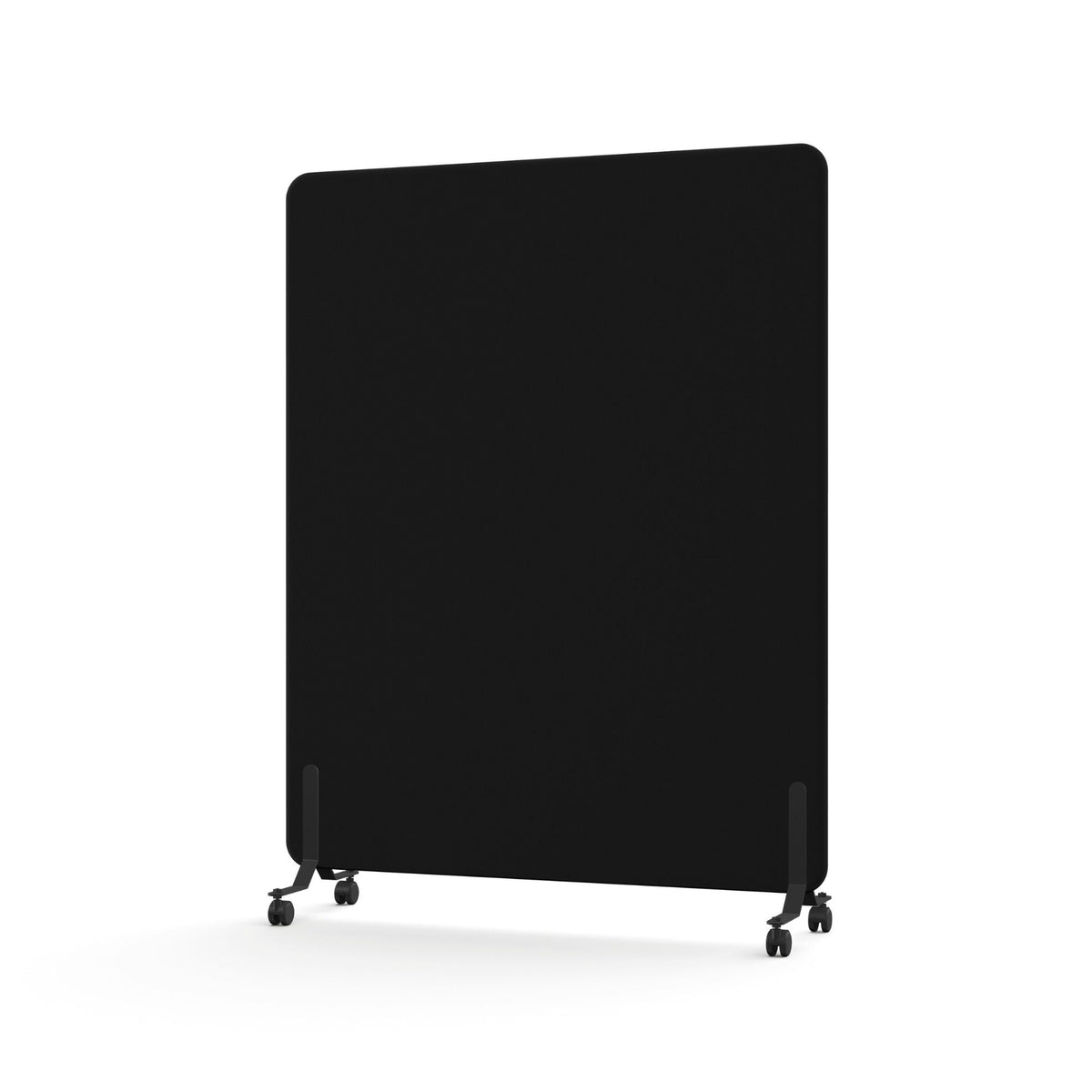 Grīdas starpsiena TYSTIQ MOVE – 170 cm / 136 cm / Graphite Black