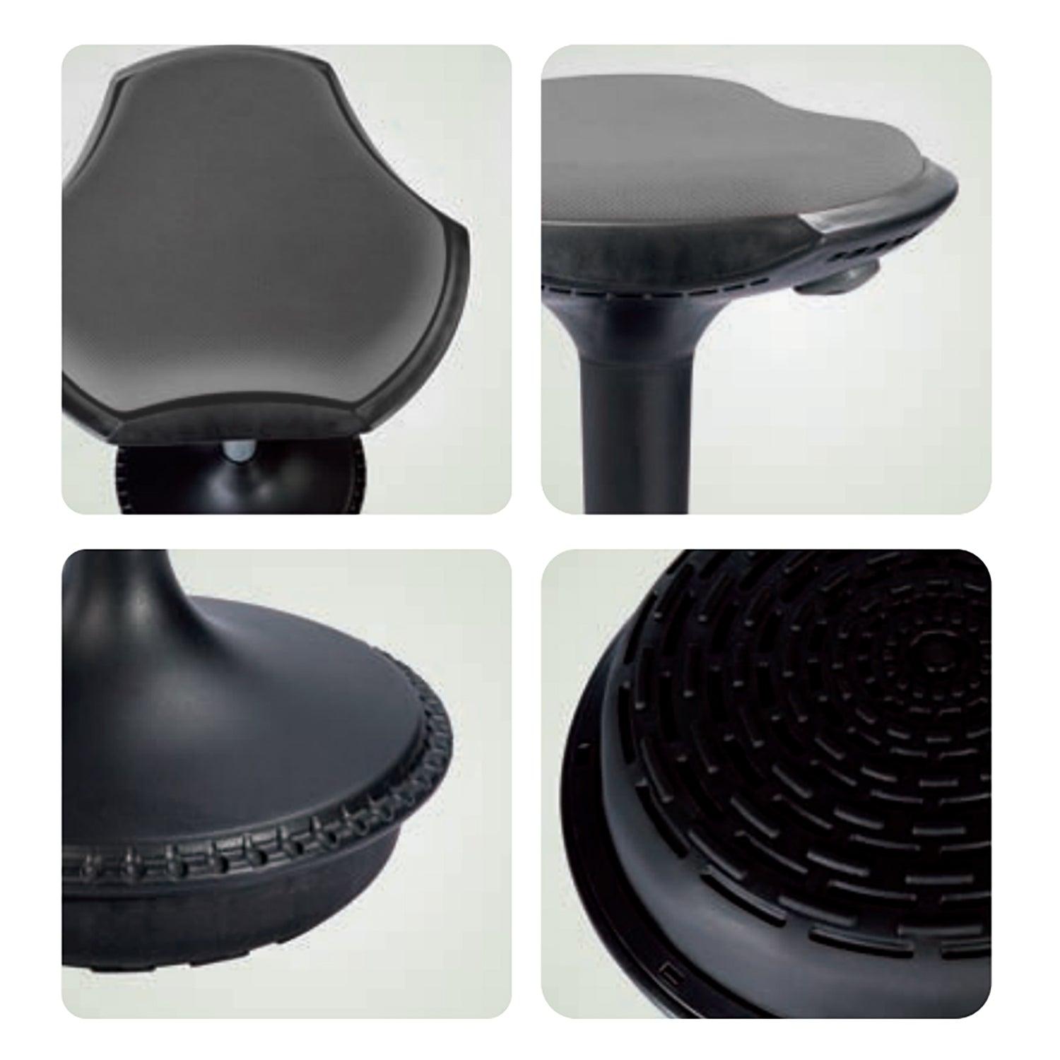 Home4You Ergonomisks augsts krēsls JUST FUN pelēka-Ergostock