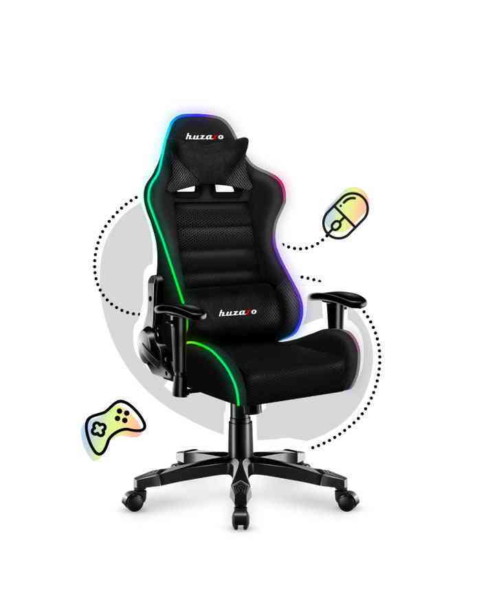 Spēļu krēsls  RANGER 6.0 RGB Mesh - Ergostock.lv