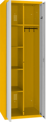 Inventāra skapis ar pakaramo 1800x600x500 mm - Ergostock.lv