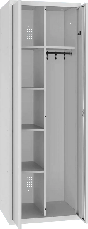 Inventāra skapis ar pakaramo 1800x600x500 mm - Ergostock.lv