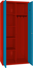 Inventāra skapis ar pakaramo 1800x800x500 mm - Ergostock.lv