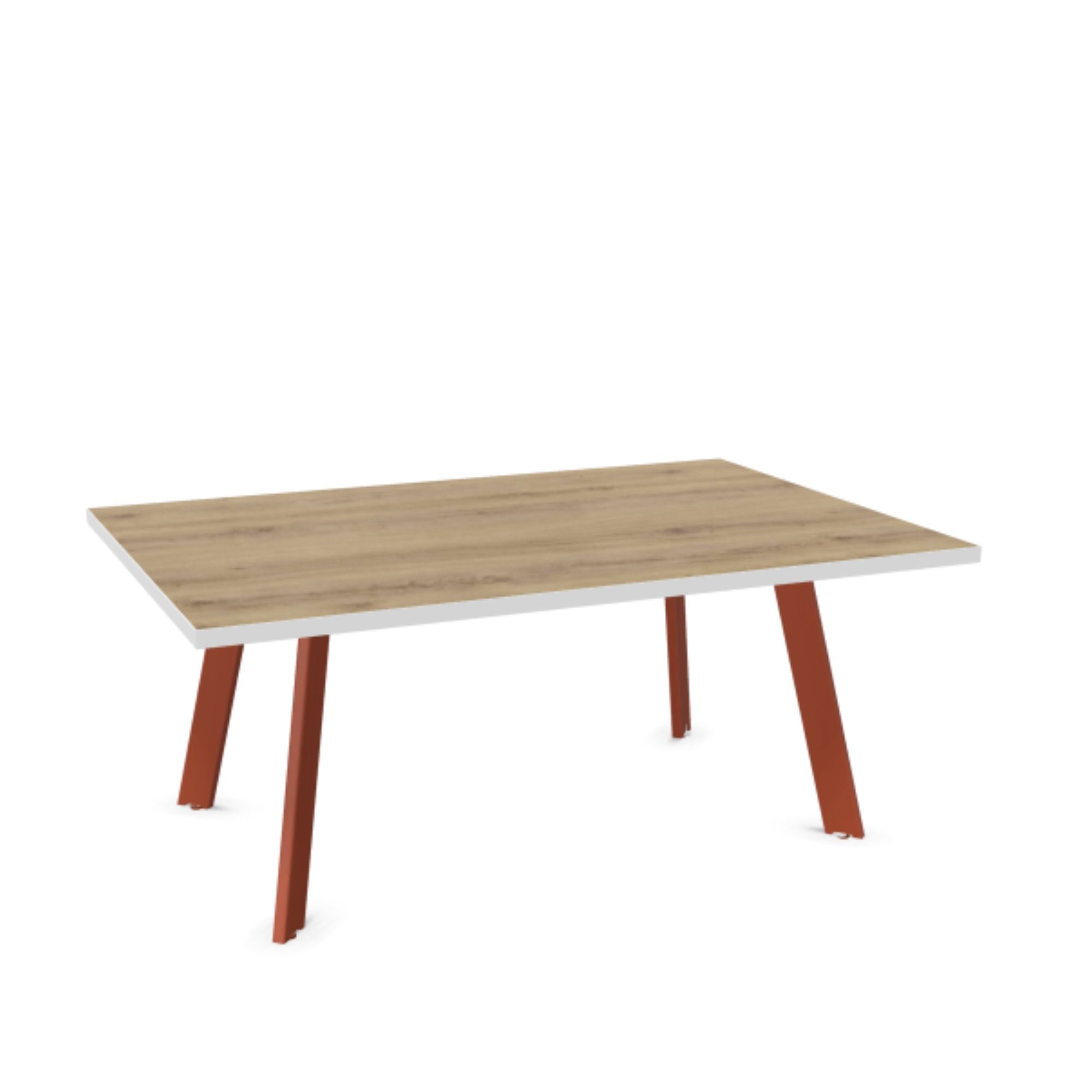 Kafijas galdiņš AXY LINE, 120 x 80 cm, augstums 50 cm, konfigurējams-Ergostock