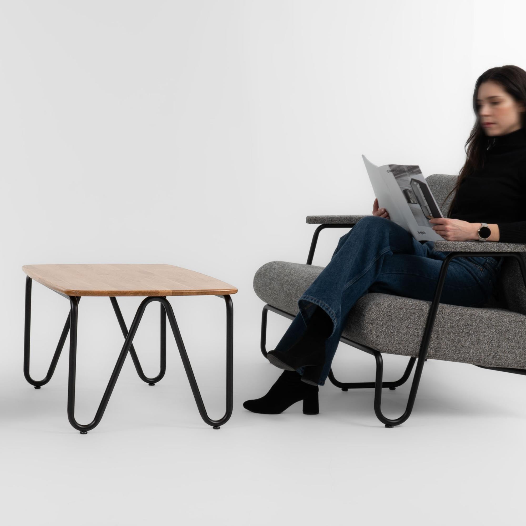 Kafijas galdiņš CLIP CLTB, BEJOT:, konfigurējams - Ergostock.lv