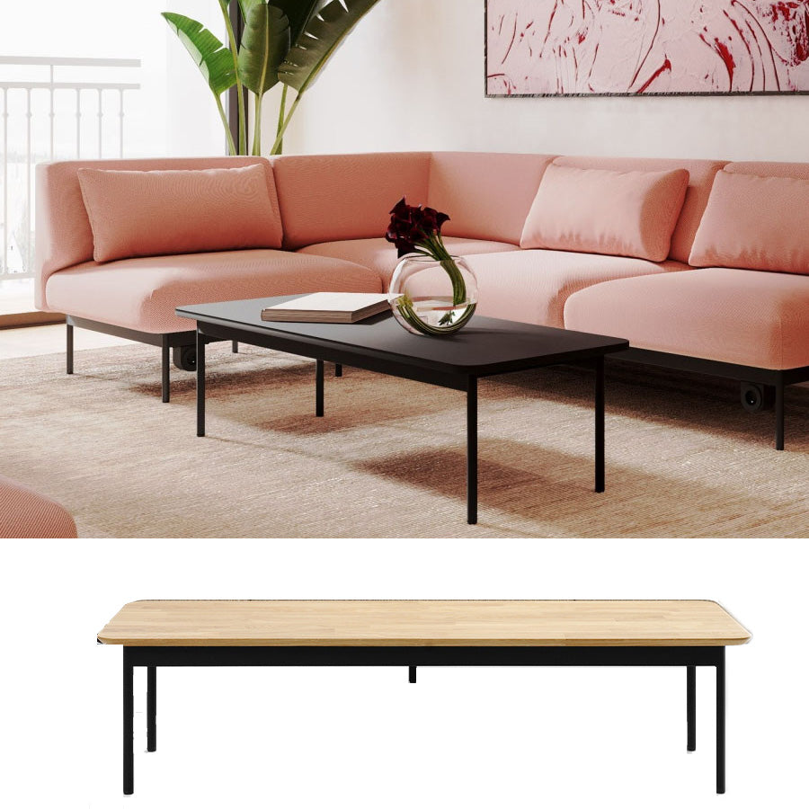 Kafijas galdiņš FORA TB 130 x 50 cm, BEJOT:, konfigurējams