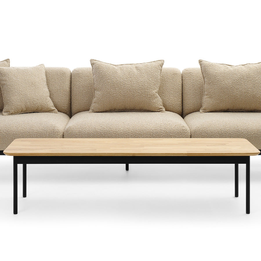 Kafijas galdiņš FORA TB 130 x 50 cm, BEJOT:, konfigurējams