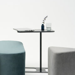 Kafijas galdiņš HAKO, 600 x 400 mm, augstums 670 mm, konfigurējams-Ergostock