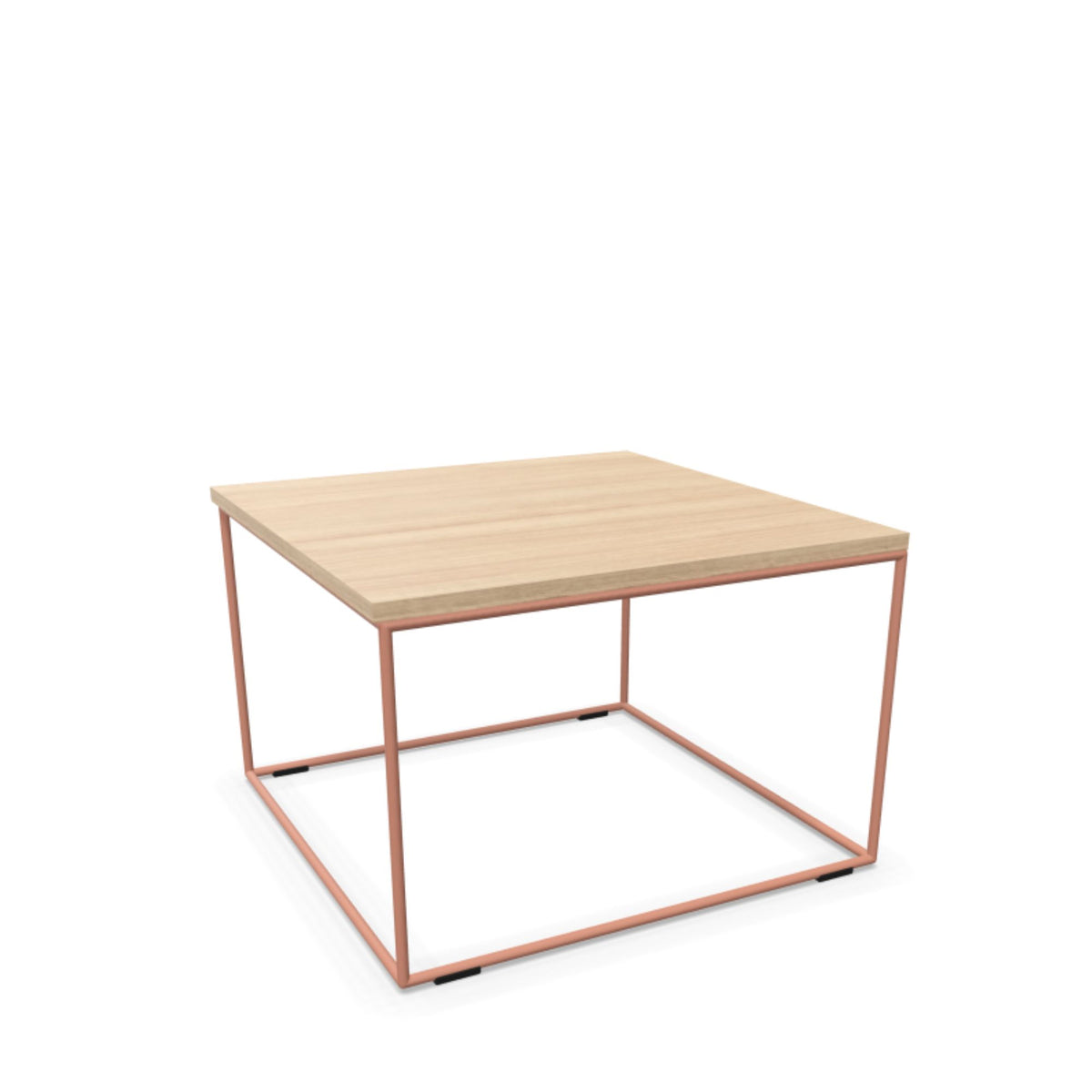 Kafijas galdiņš LOFT QUADRA L, 60 x 60 cm, augstums 40 cm, konfigurējams-Ergostock