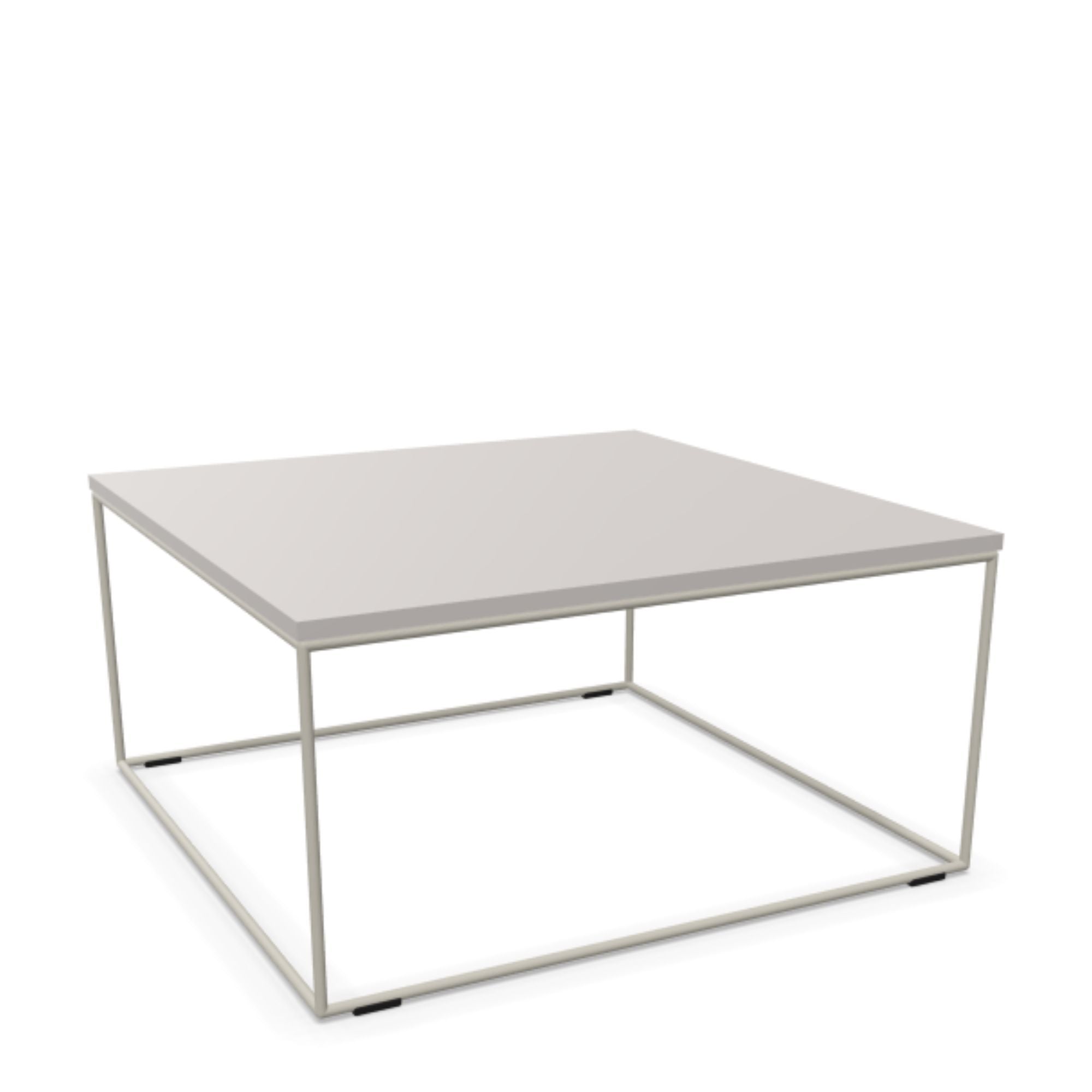 Kafijas galdiņš LOFT QUADRA XL, 80 x 80 cm, augstums 40 cm, konfigurējams-Ergostock