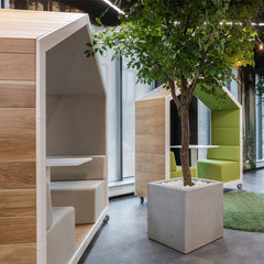 Klusuma kabīne BEJOT TREEHOUSE TH2, konfigurējama