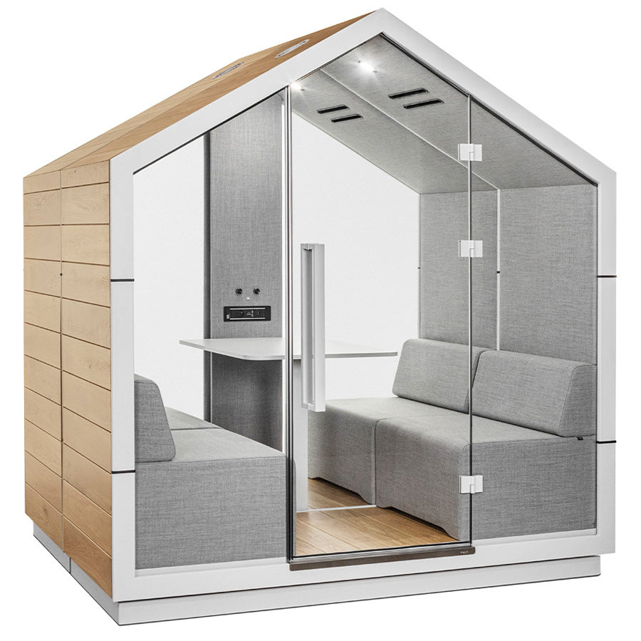 Klusuma kabīne BEJOT TREEHOUSE TH4E WOOD, 4 personām, konfigurējama