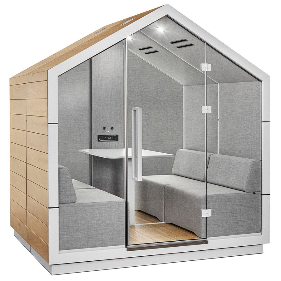 Klusuma kabīne BEJOT TREEHOUSE TH4E WOOD, 4 personām, konfigurējama