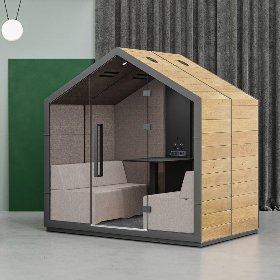 Klusuma kabīne BEJOT TREEHOUSE TH4E WOOD, 4 personām, konfigurējama