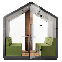 Klusuma kabīne BEJOT TREEHOUSE TH4E WOOD, 4 personām, konfigurējama