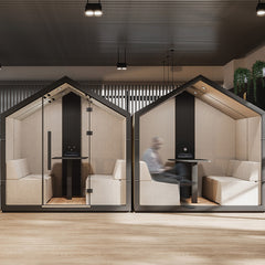 Klusuma kabīne BEJOT TREEHOUSE TH4E WOOD, 4 personām, konfigurējama