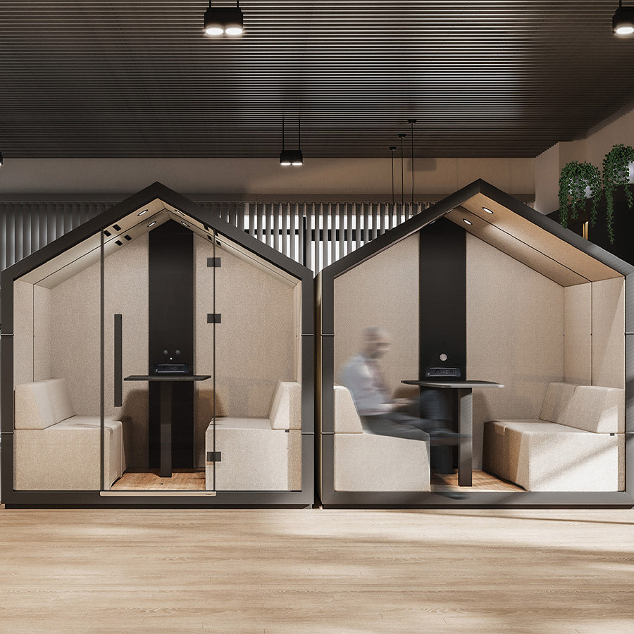 Klusuma kabīne BEJOT TREEHOUSE TH4E WOOD, 4 personām, konfigurējama