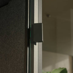 Klusuma kabīne Berlin Acoustics Focus Black, konfigurējama