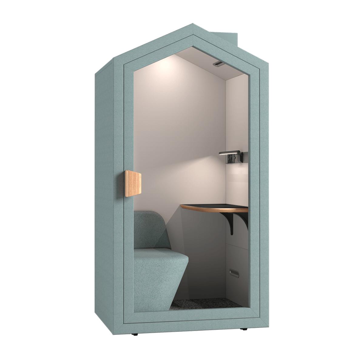 Klusuma kabīne Cottage POD – Zaļa