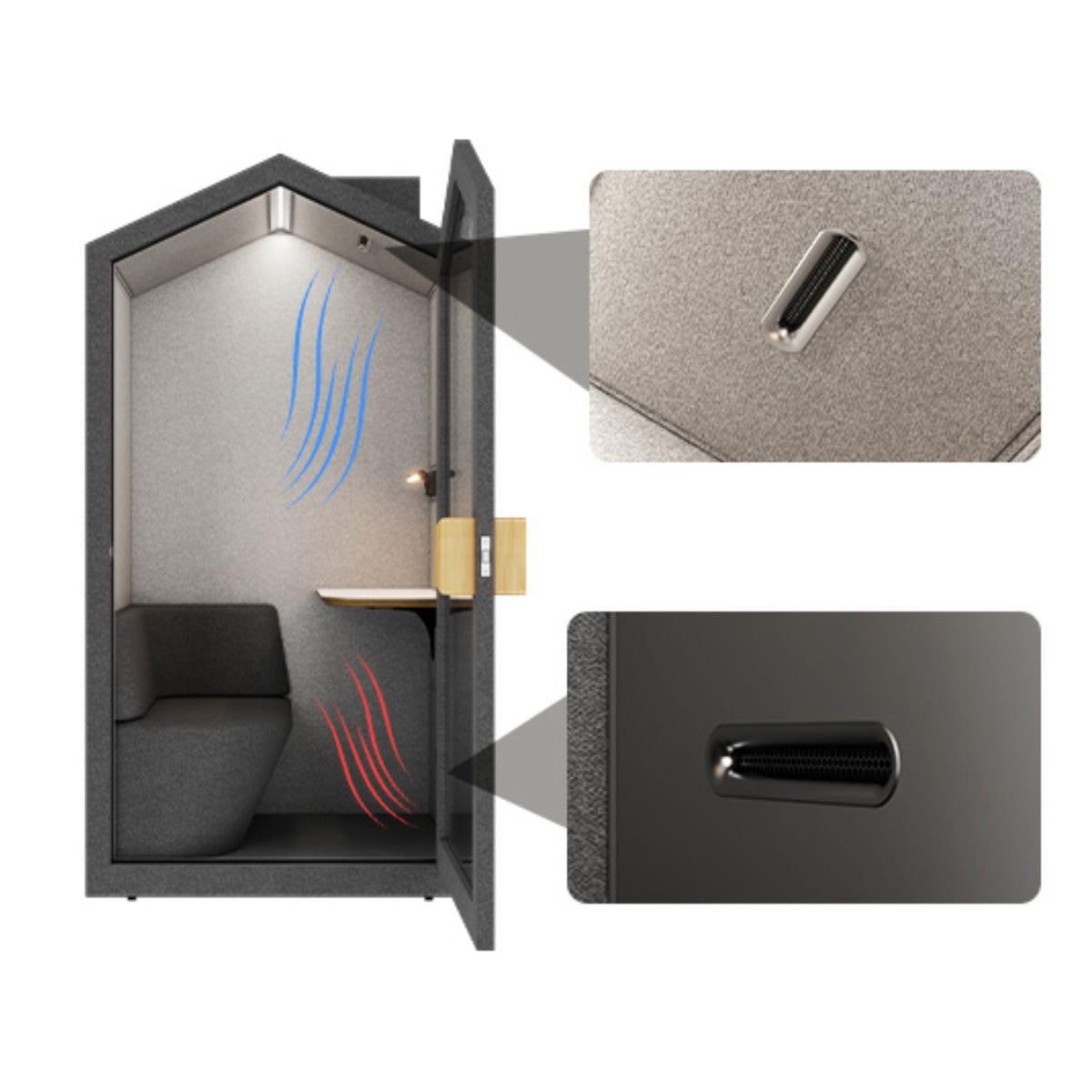 Klusuma kabīne Cottage POD - Ergostock.lv