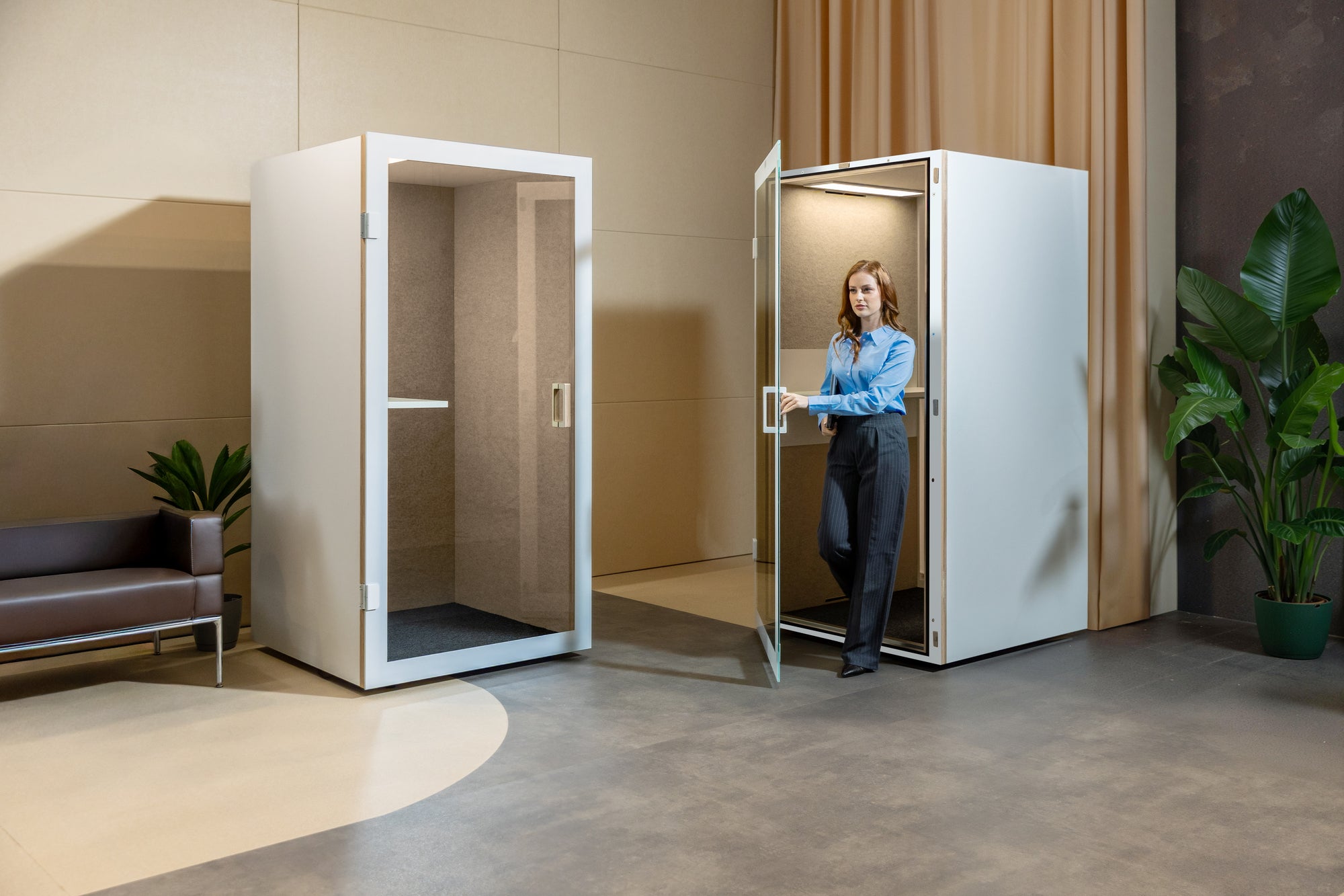 Klusuma kabīne CUBE PRO BIOPHILIC