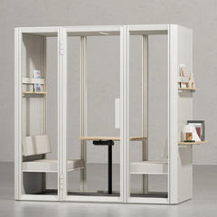 Klusuma kabīne JETSON L2, MUTE DESIGN, konfigurējama - Ergostock.lv