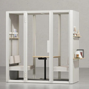 Klusuma kabīne JETSON L2, MUTE DESIGN, konfigurējama - Ergostock.lv