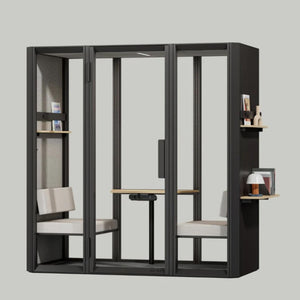 Klusuma kabīne JETSON L2, MUTE DESIGN, konfigurējama - Ergostock.lv