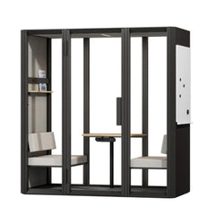 Klusuma kabīne JETSON L2, MUTE DESIGN, konfigurējama - Ergostock.lv