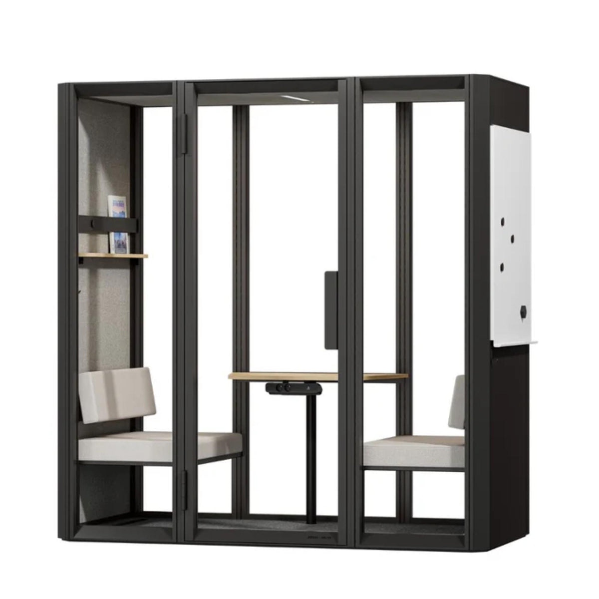 Klusuma kabīne JETSON L2, MUTE DESIGN, konfigurējama - Ergostock.lv