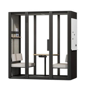 Klusuma kabīne JETSON L2, MUTE DESIGN, konfigurējama - Ergostock.lv