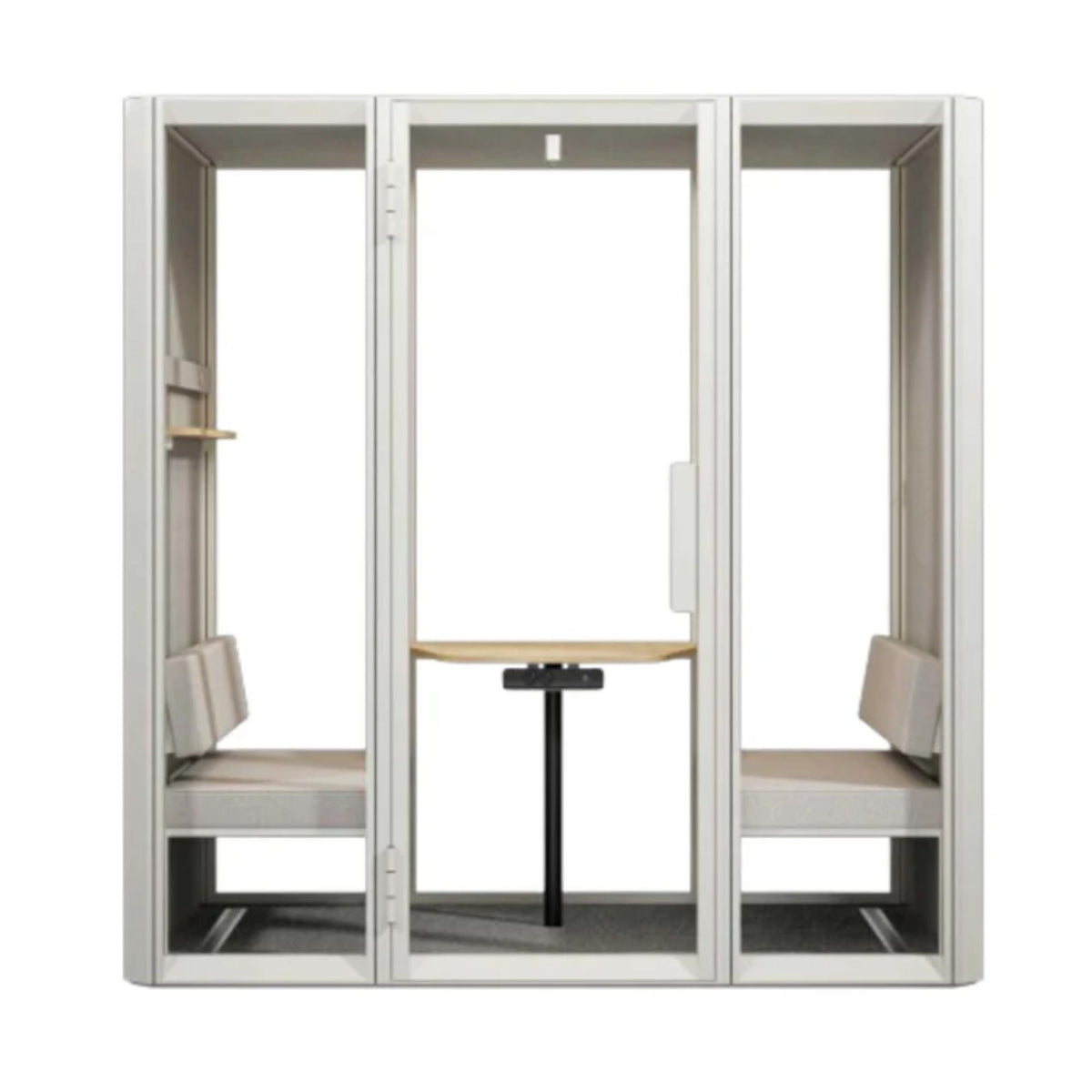 Klusuma kabīne JETSON L2, MUTE DESIGN, konfigurējama - Ergostock.lv