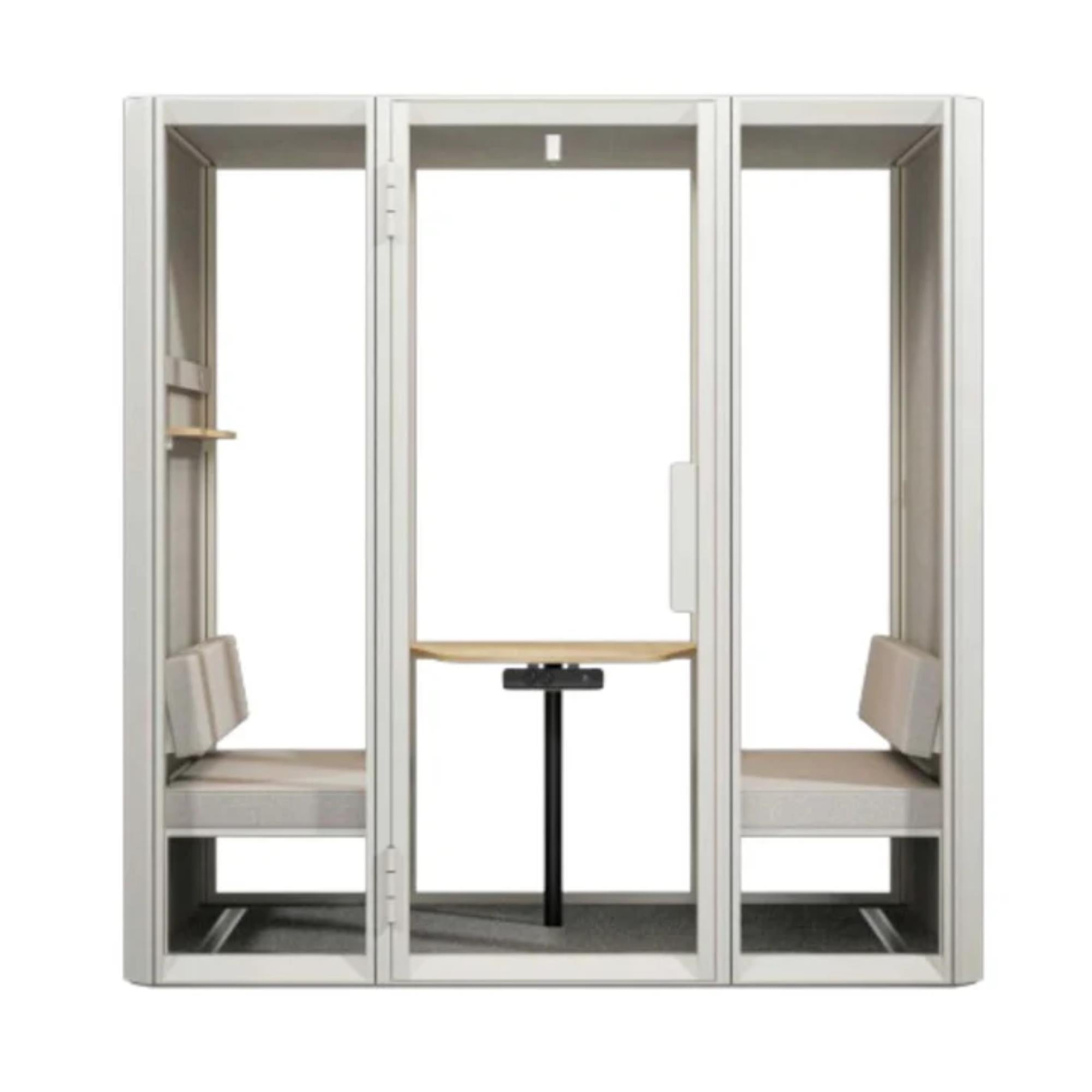 Klusuma kabīne JETSON L2, MUTE DESIGN, konfigurējama - Ergostock.lv