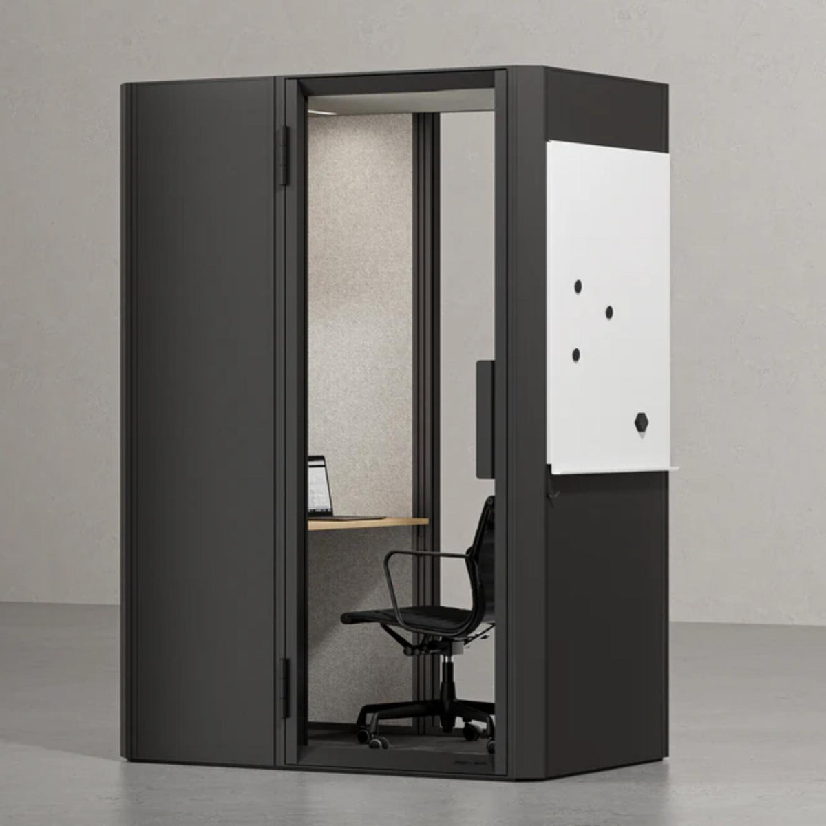 Klusuma kabīne JETSON M1, MUTE DESIGN, konfigurējama - Ergostock.lv