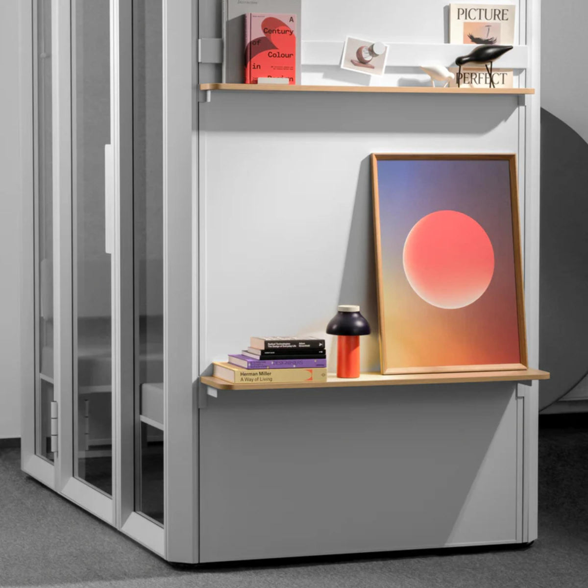 Klusuma kabīne JETSON M1, MUTE DESIGN, konfigurējama