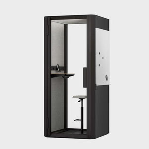 Klusuma kabīne JETSON S1, MUTE DESIGN, konfigurējama - Ergostock.lv