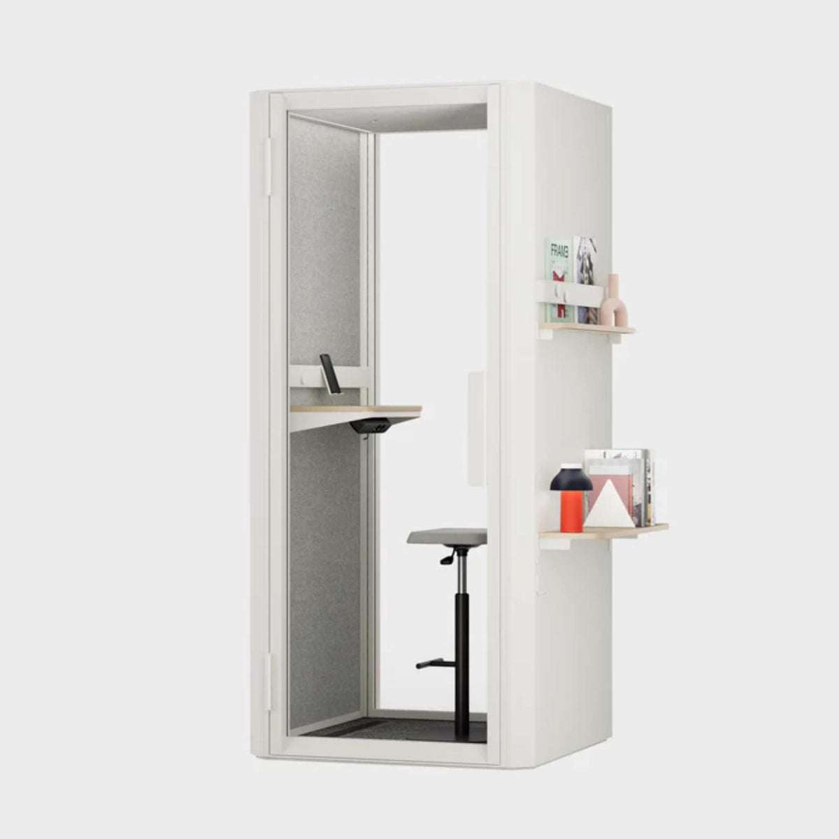 Klusuma kabīne JETSON S1, MUTE DESIGN, konfigurējama