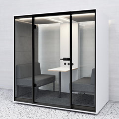 Klusuma kabīne SILENCE POD FOUR, konfigurējama - Ergostock.lv