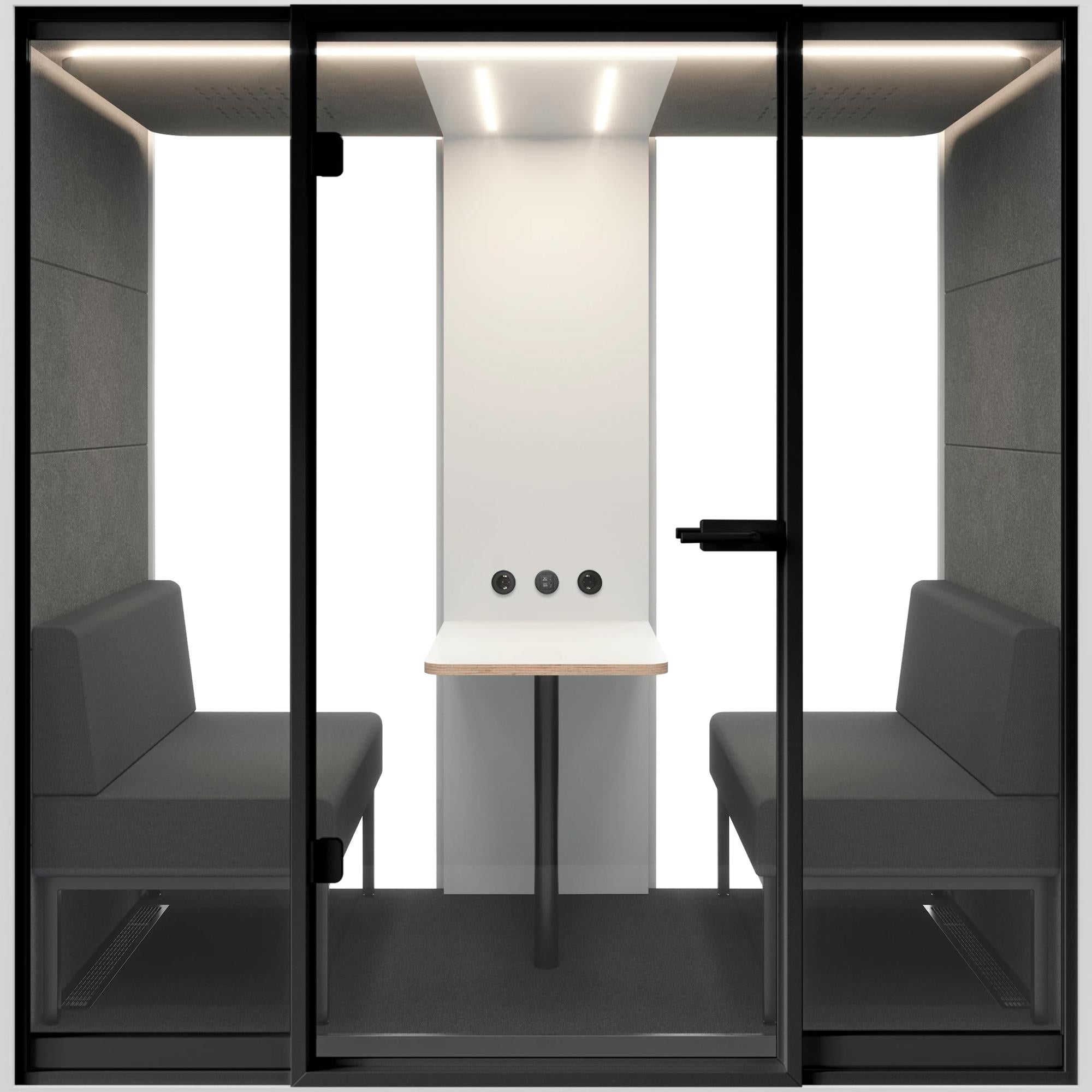 Klusuma kabīne SILENCE POD FOUR, konfigurējama - Ergostock.lv