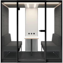 Klusuma kabīne SILENCE POD FOUR, konfigurējama - Ergostock.lv