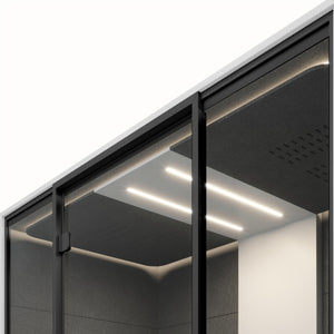 Klusuma kabīne SILENCE POD FOUR, konfigurējama - Ergostock.lv