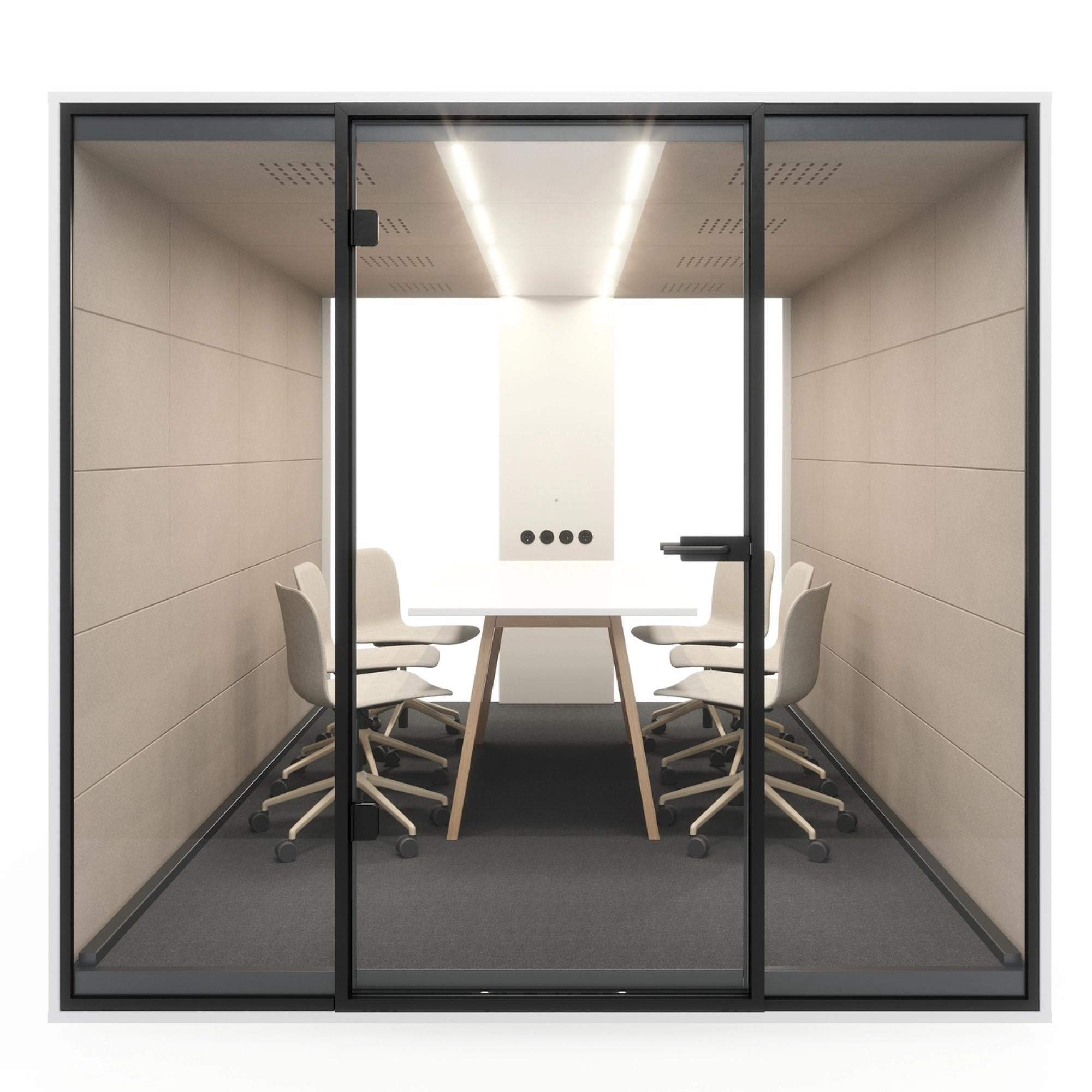 Klusuma kabīne SILENCE POD MEETING, konfigurējama - Ergostock.lv