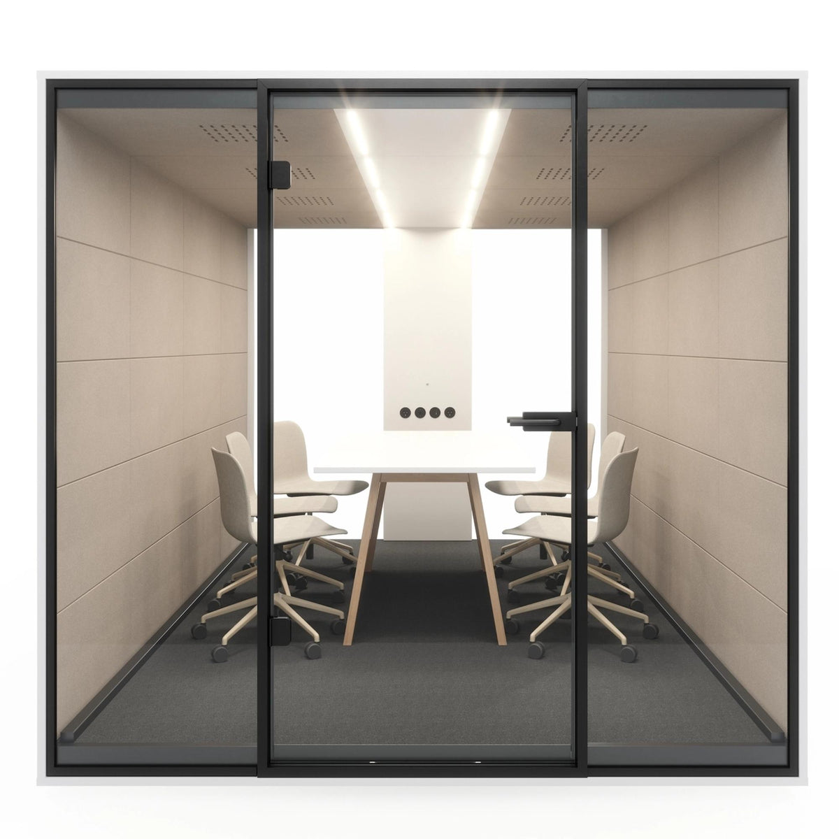 Klusuma kabīne SILENCE POD MEETING, konfigurējama - Ergostock.lv